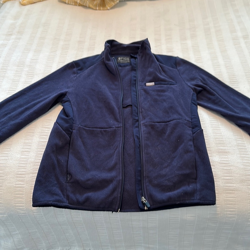 FIGS fleece jacket small